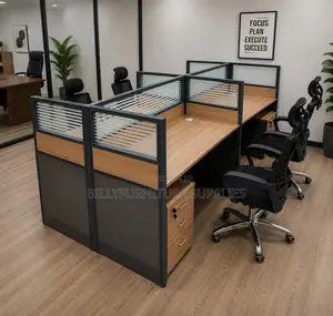 Elite 4 Way Executive Workstation Nairobi – Modern Collaborative Desk