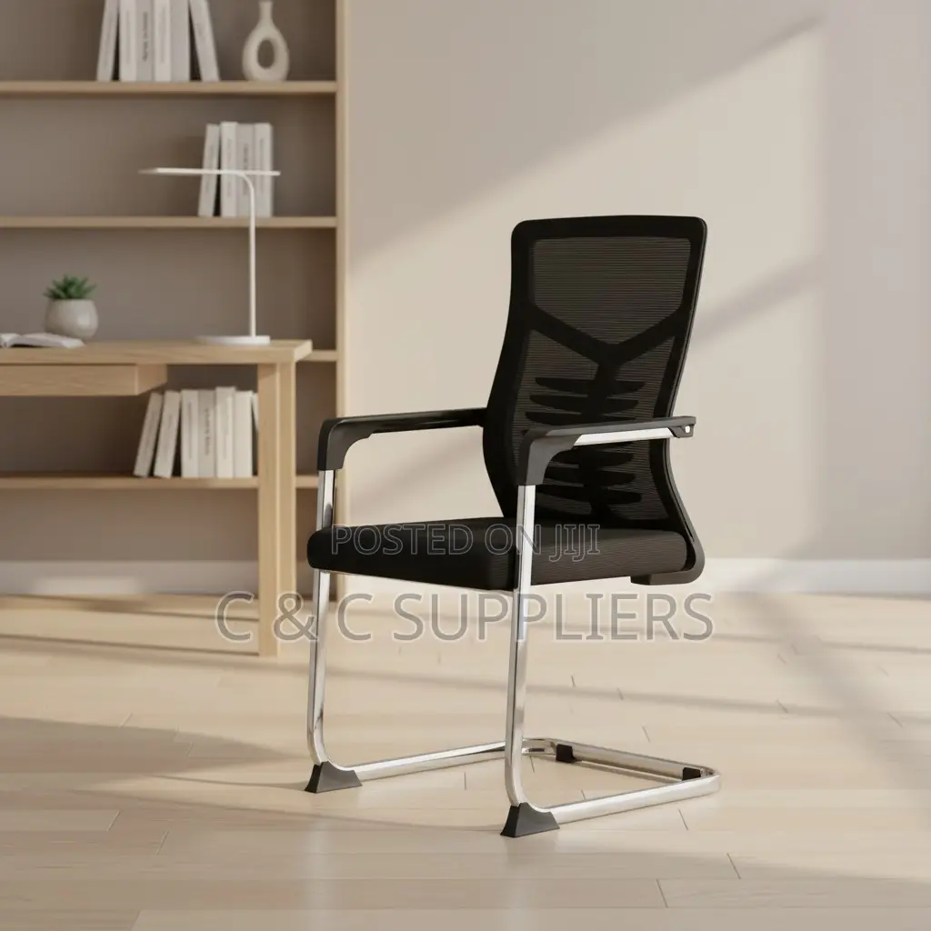 Office Mesh Guest Seat With No Wheels