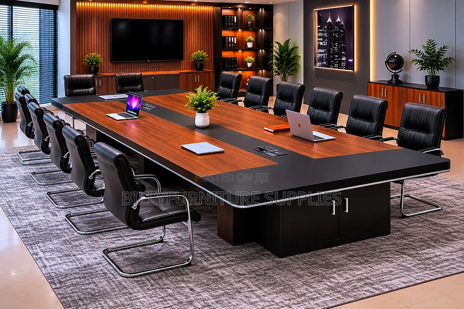 Prestige Boardroom Table Nairobi – Executive Conference Room Furniture