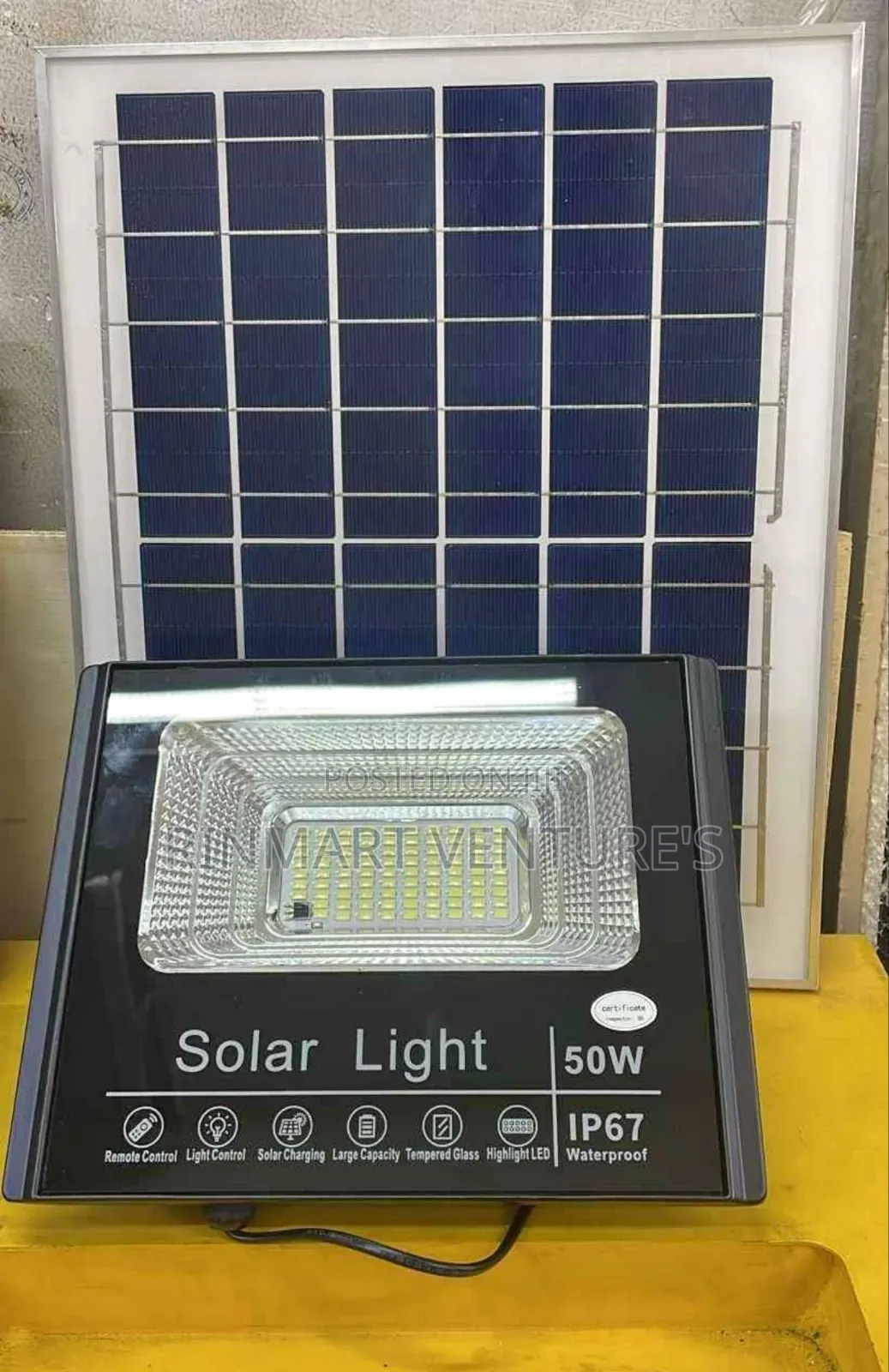Solar Light 50w/Dc Solar Light 50w