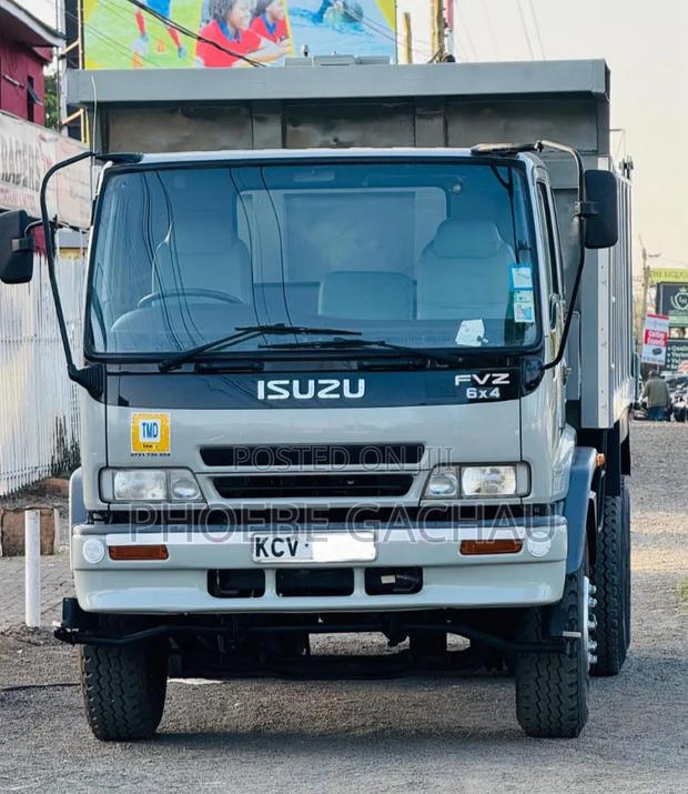Isuzu FVZ Tipper 2019 Grey - thumbnail 4