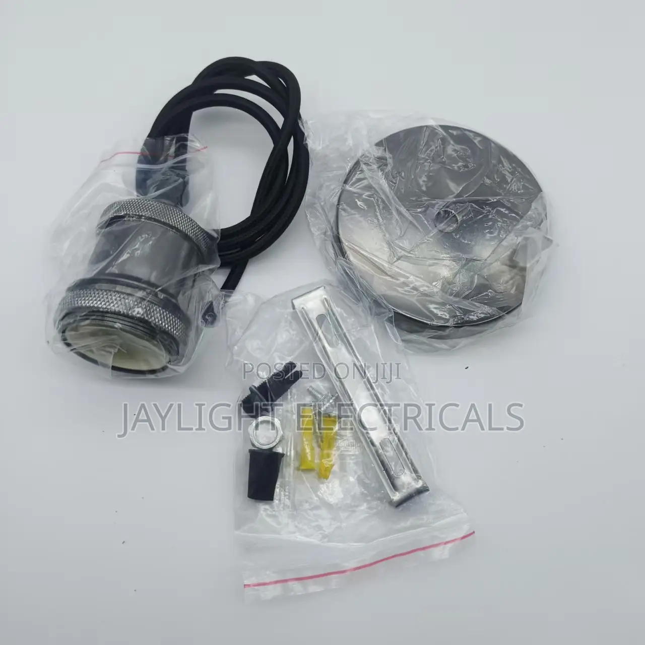 Home Ceiling Hanging Edison Lamp Base Socket With Cord 1m