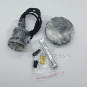 Home Ceiling Hanging Edison Lamp Base Socket With Cord 1m