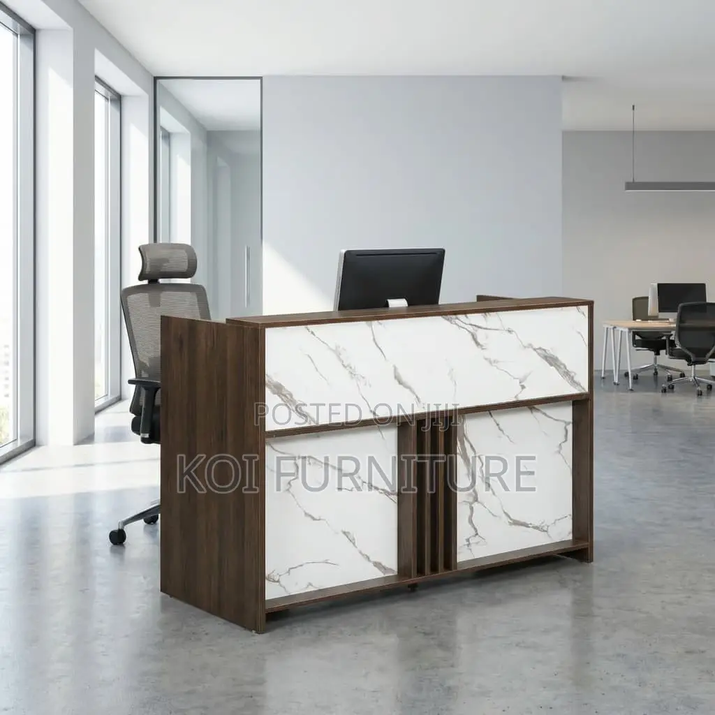 Office Desk : 2m Modern Office Reception Desk,