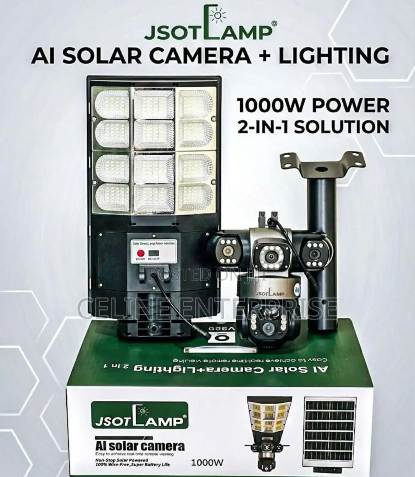 2in1 Ai Solar Camera