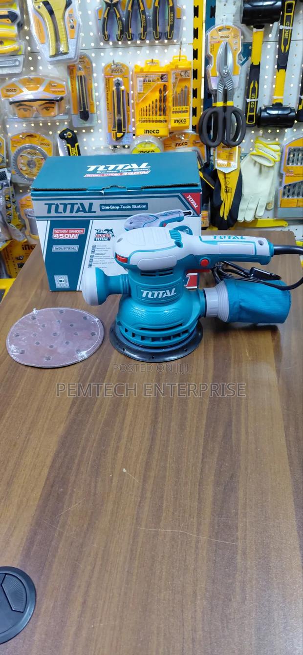Total 450w Rotary Sander (Model Tf) - thumbnail 3