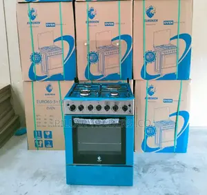 Euroken 60x60 3 Gas + 1 Electric Cooker With Oven
