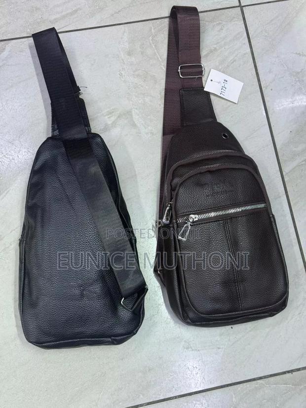 Leather Cross Body Bag - thumbnail 2