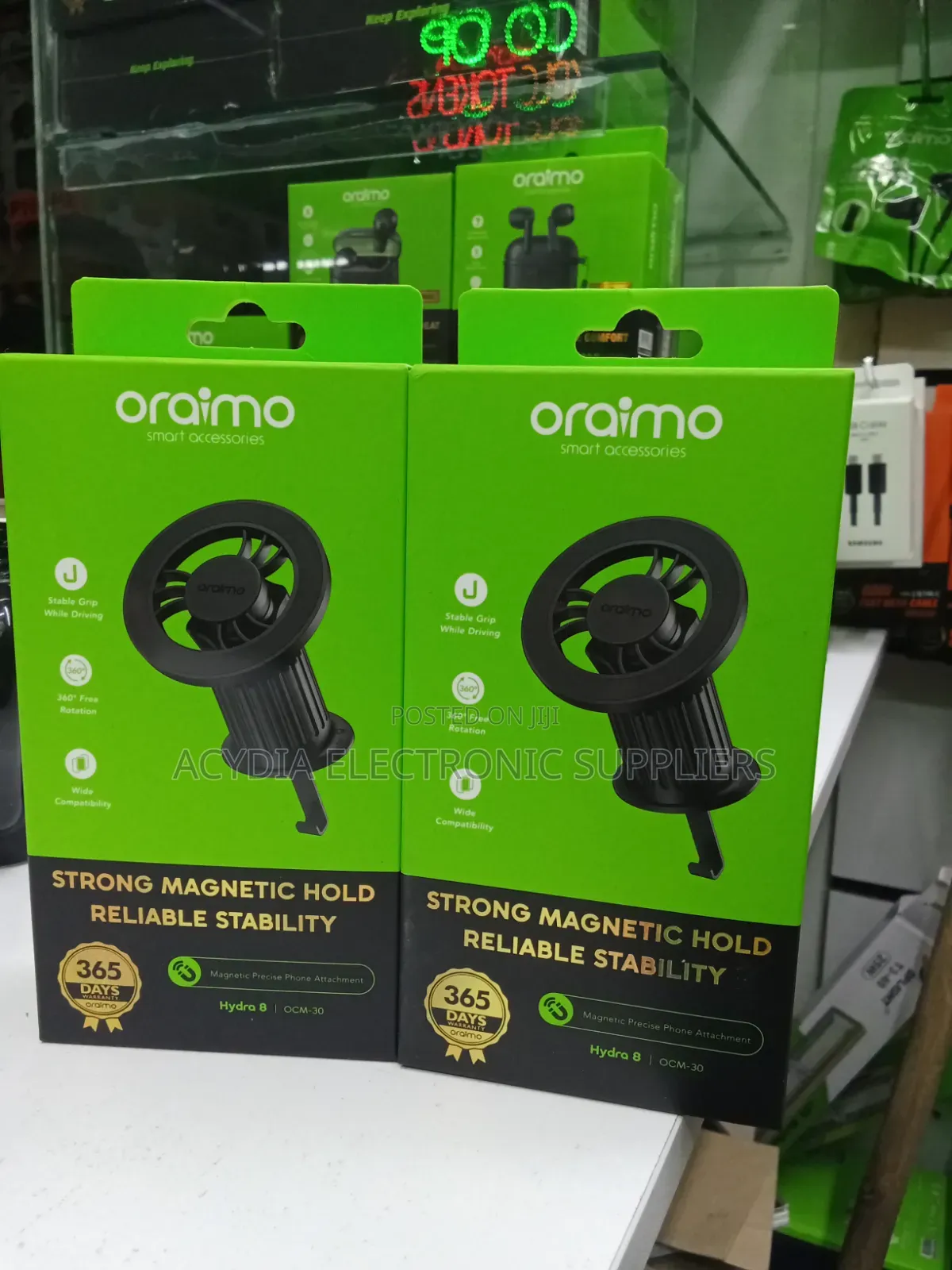 Oraimo Hydra 8 Magnetic Precise Car Phone Holder
