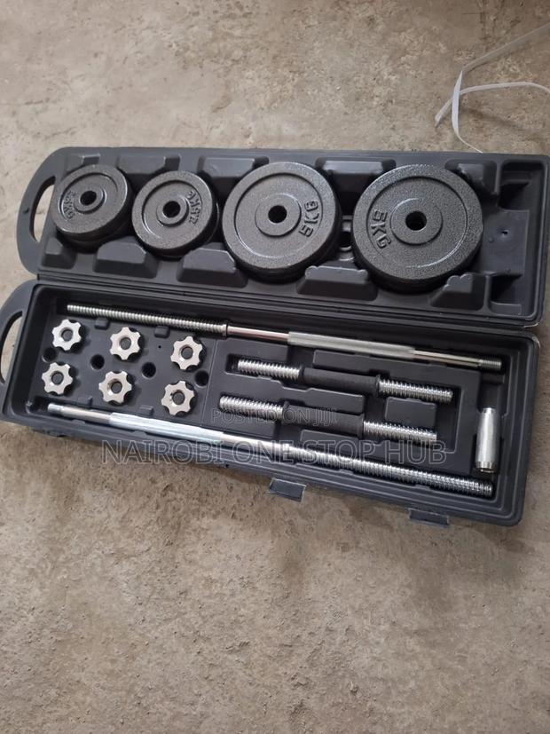 50kg Adjustable Cast Iron Dumbbell