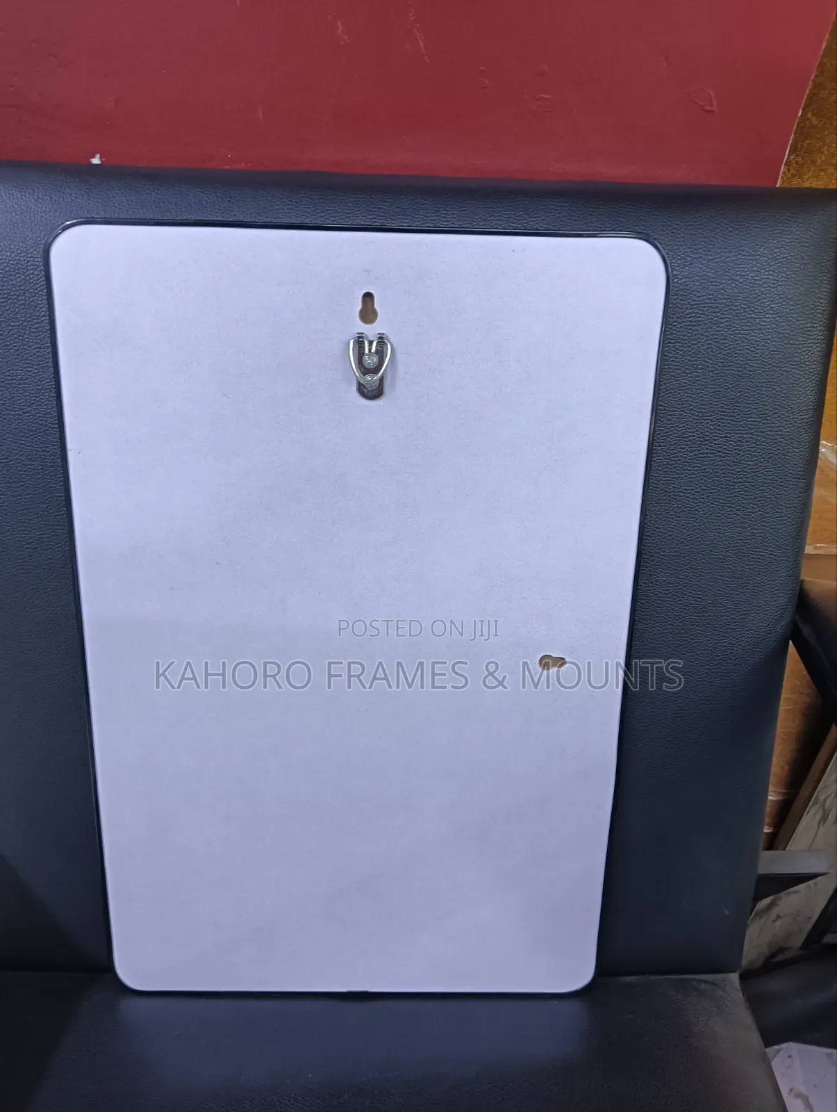 Black Edge Curved Photo Mount A3 Size
