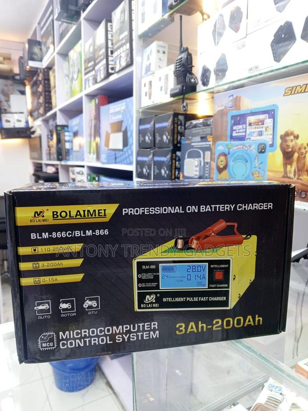 BLM-866c Smart Fast Battery Charger With Pulse Repair - thumbnail 3