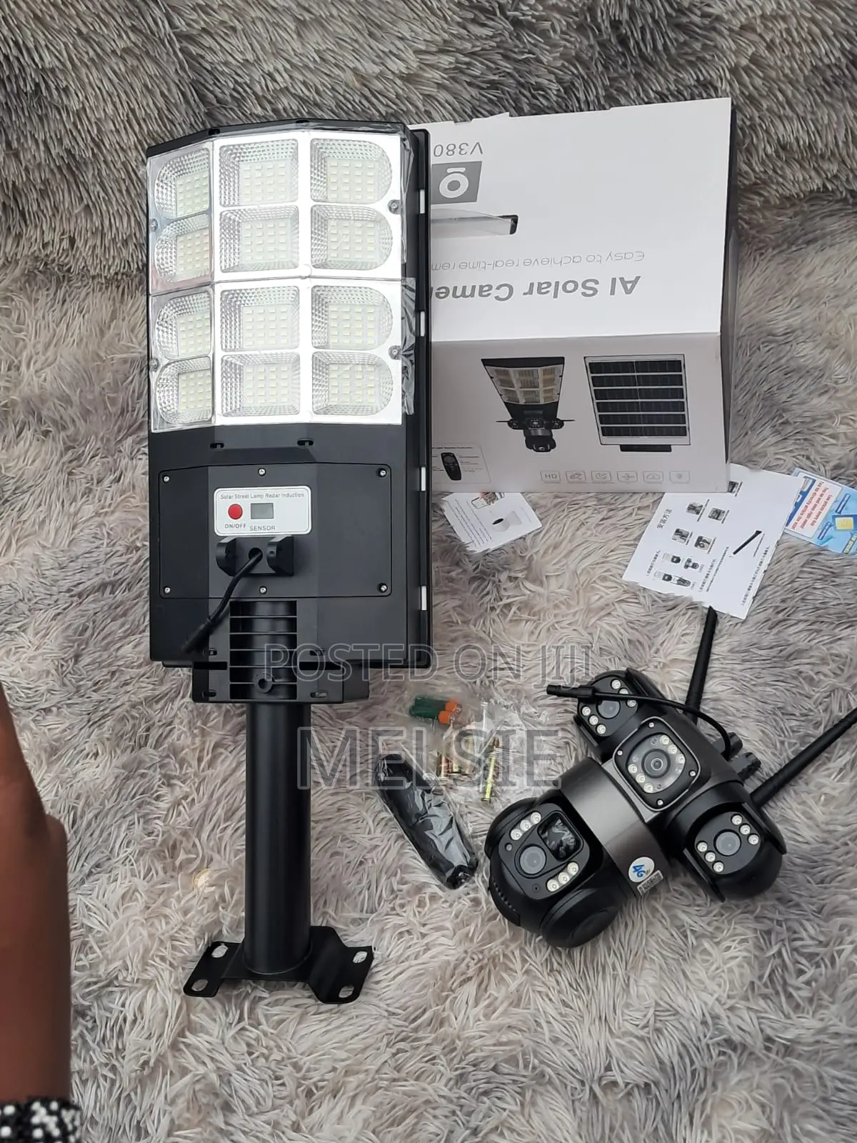 Smart 4g Solar PTZ Camera With Motion Detection