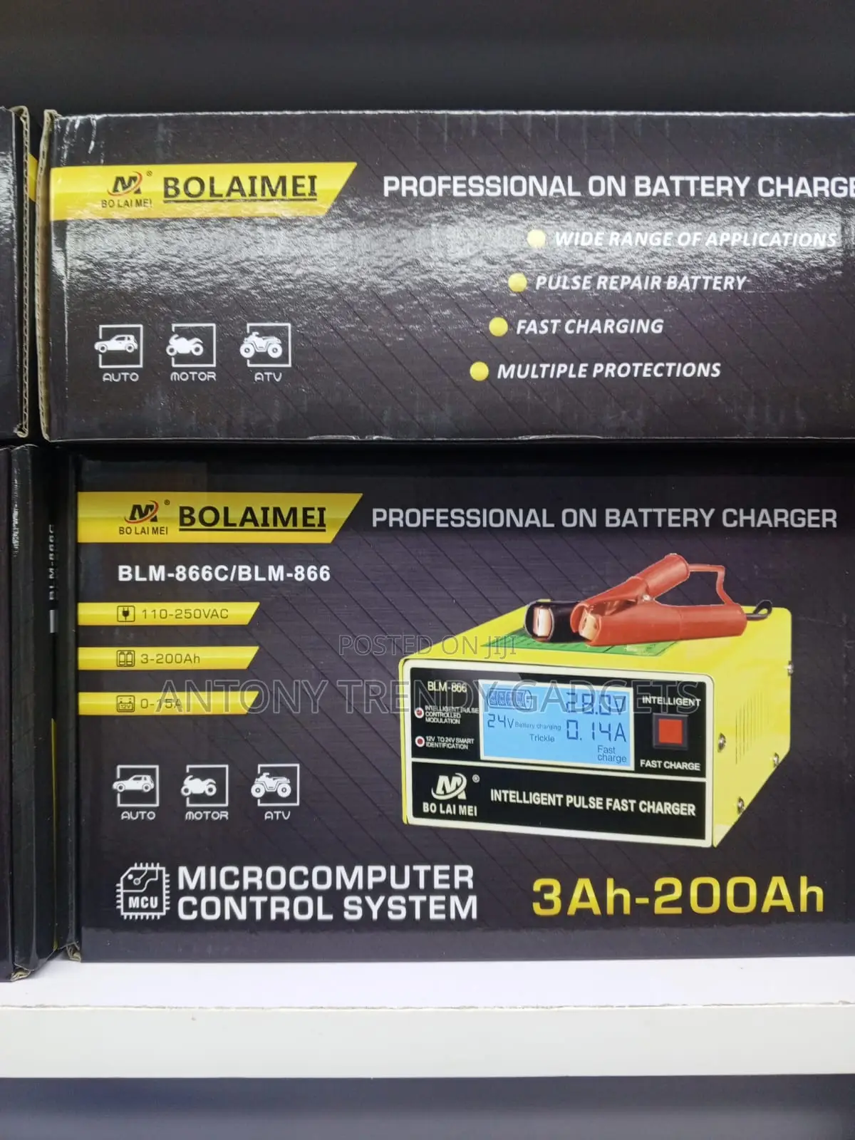 Bolaimei BLM-866c Intelligent Lead Acid Battery Charger