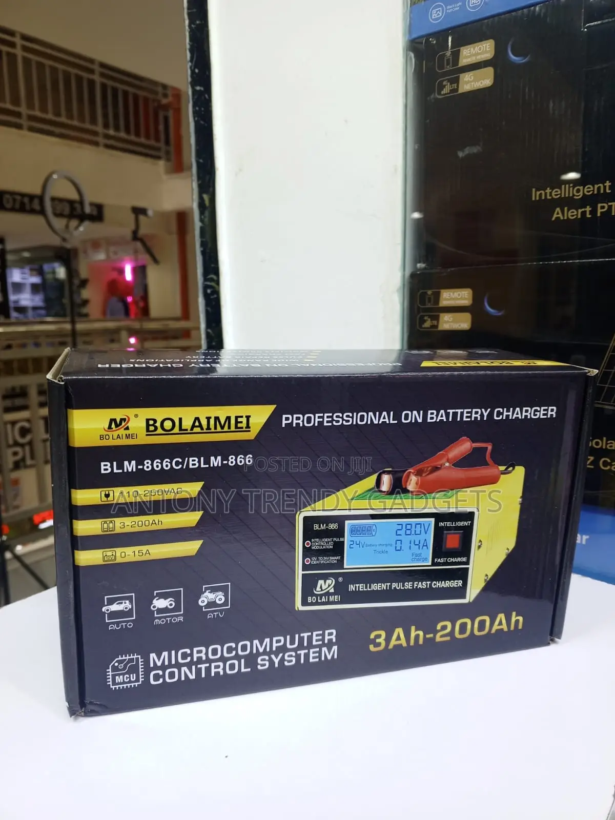 Bolaimei BLM-866c Intelligent Lead Acid Battery Charger
