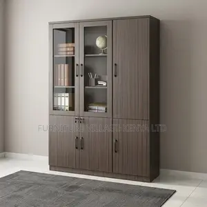 3-Door Wooden Office Cabinet.
