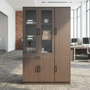 3-Door Wooden Office Cabinet.