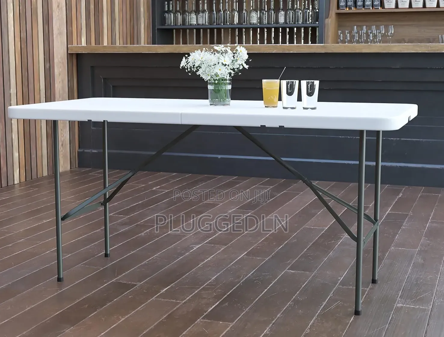 Adjustable Foldable Table - 120*61*74 Cms
