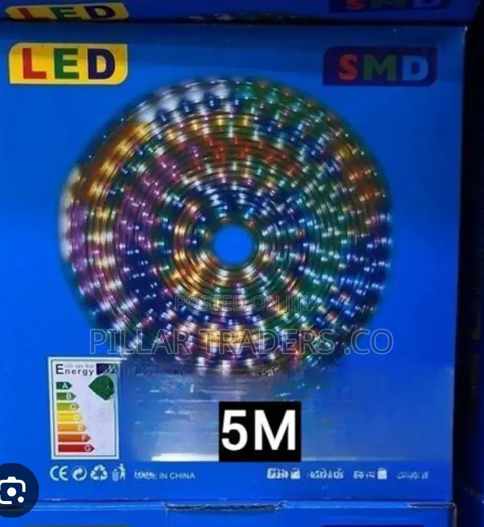 5m RGB SMD Led Strip Lights – Multi-Color Decorative Lighting