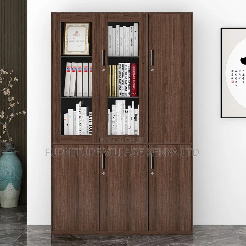 3-Door Wooden Office Cabinet.