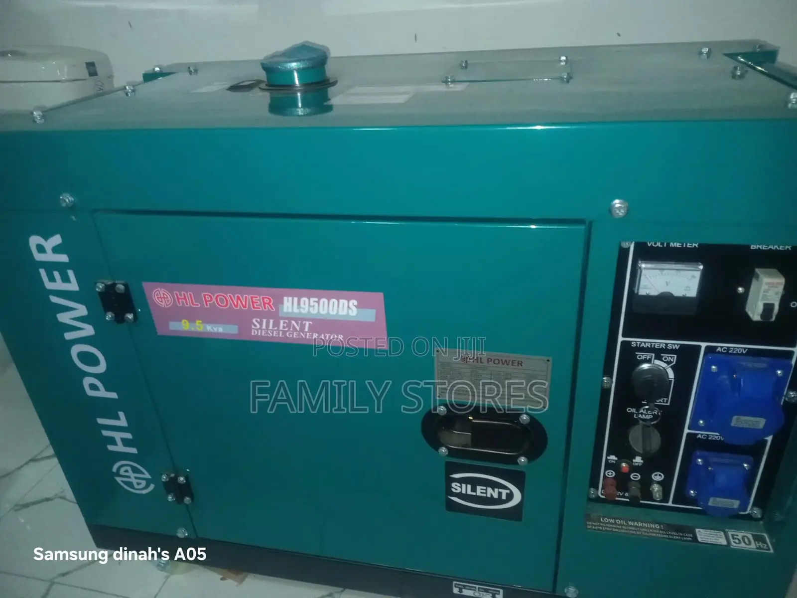Hl Power Hl9500ds 9.5 Kva Silent Diesel Generator