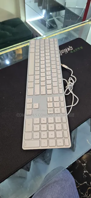 Genuine Apple A1243 Wired Aluminum Keyboard,