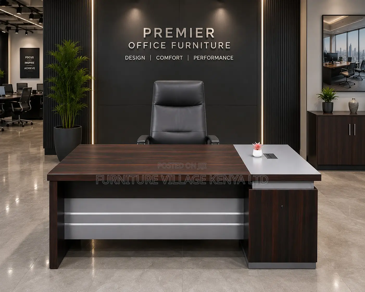 L Shaped Office Table.