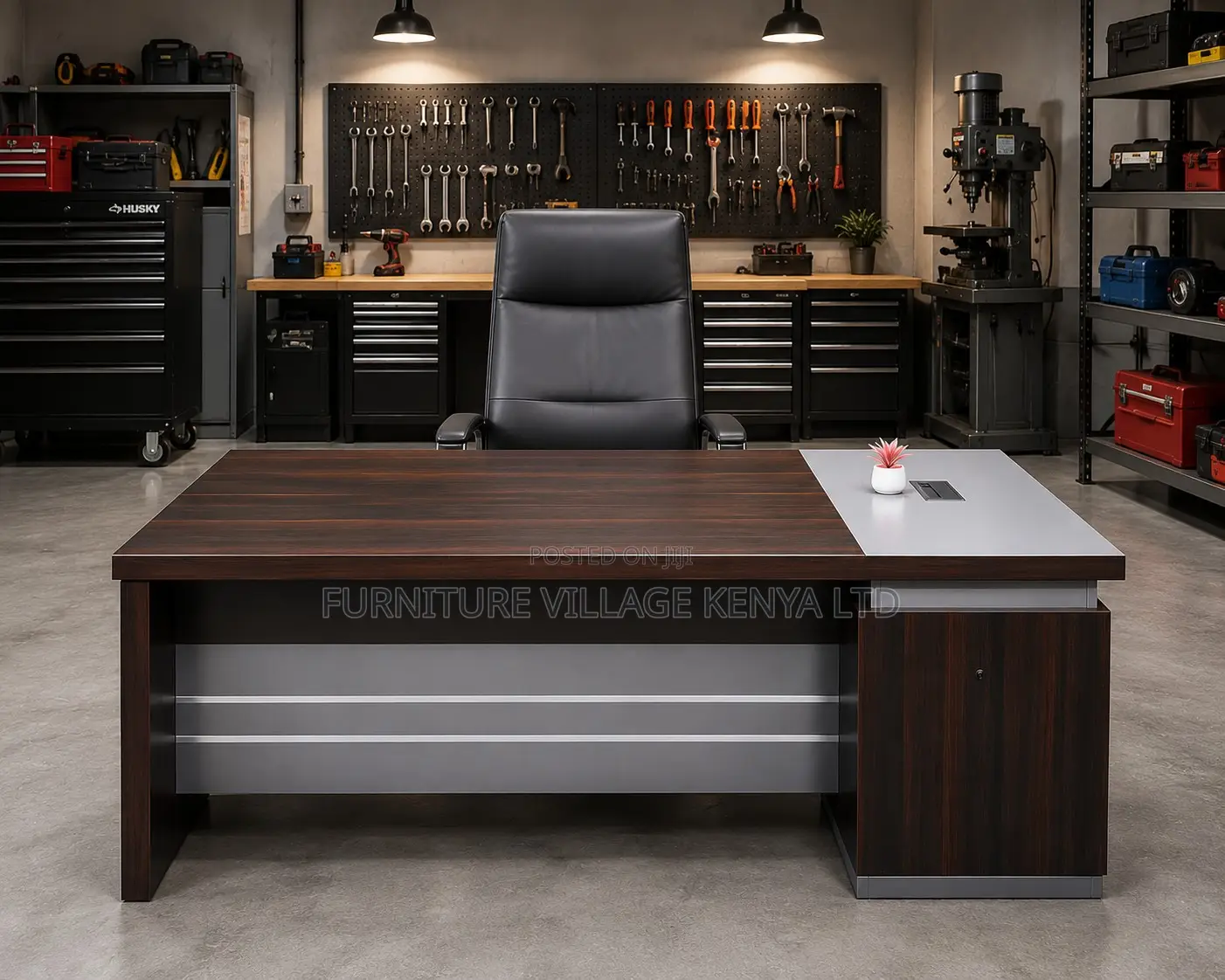 L Shaped Office Table.