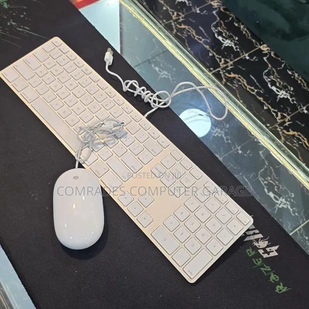 Genuine Apple A1243 Wired Aluminum Keyboard and Mouse - thumbnail 3