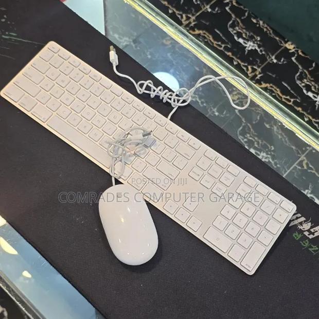 Genuine Apple A1243 Wired Aluminum Keyboard and Mouse - thumbnail 2