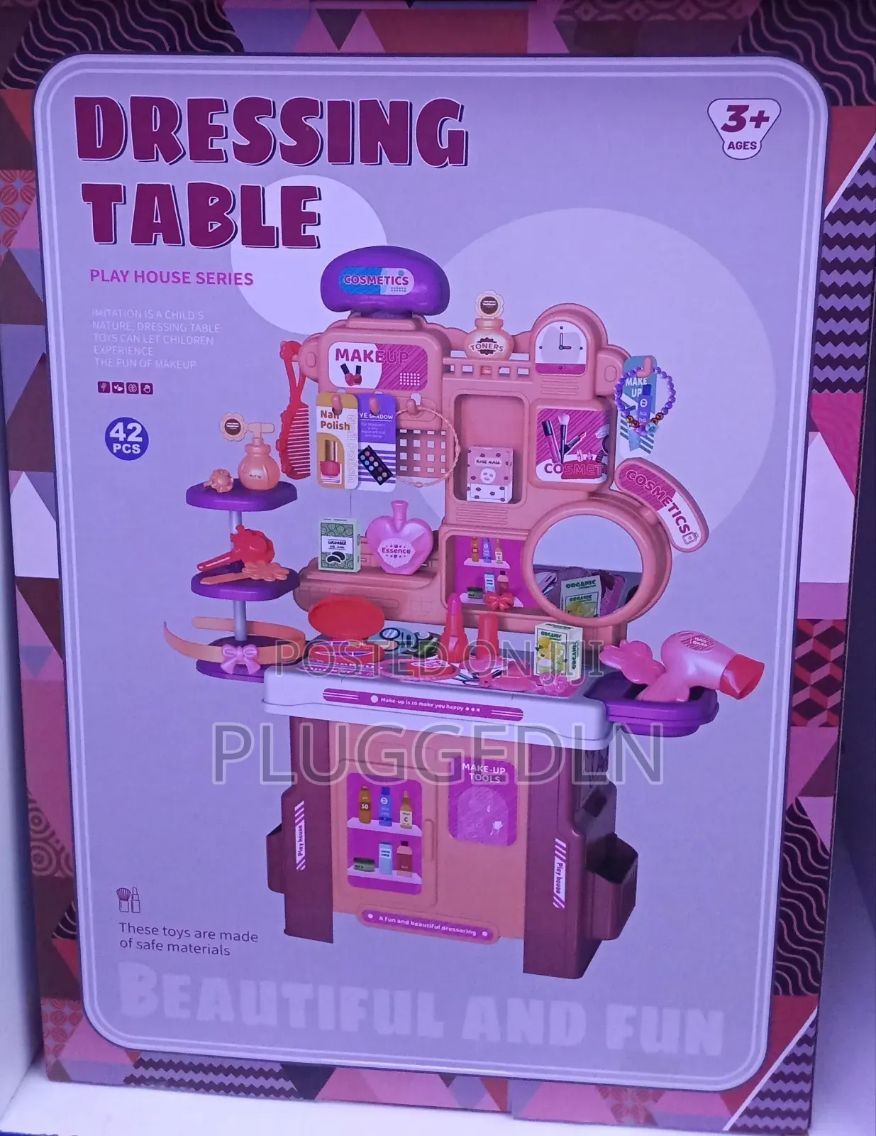 Toy Dressing Table Children Set