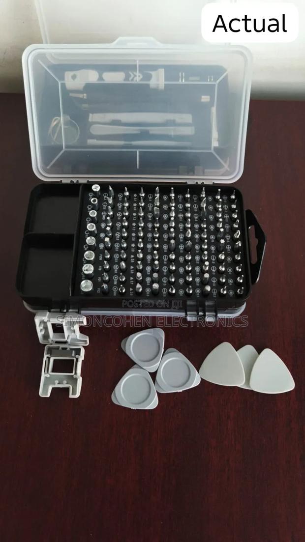 115 Pc Tool Box Kit With Magnetic Handle for Electronics Repair