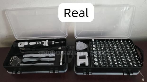 115 Pc Tool Box Kit With Magnetic Handle for Electronics Repair - thumbnail 2