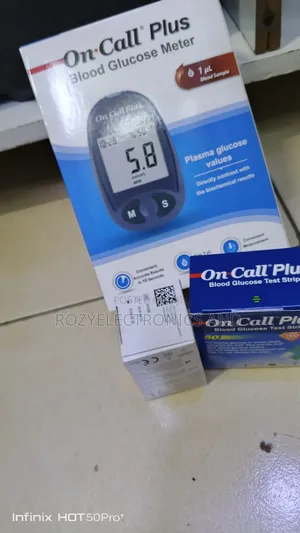 On Call Blood Sugar Machine Full Kit