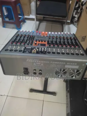 Professional Megatron Powered Mixer 12 Channel