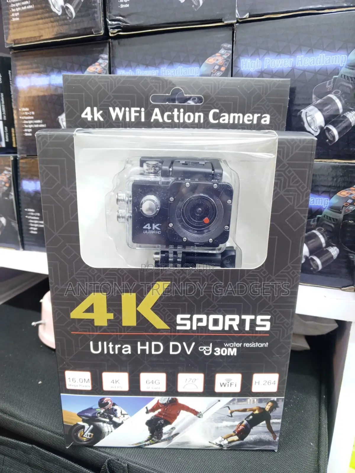 Dv Sports Camera Wifi H.264 Video Recording Device