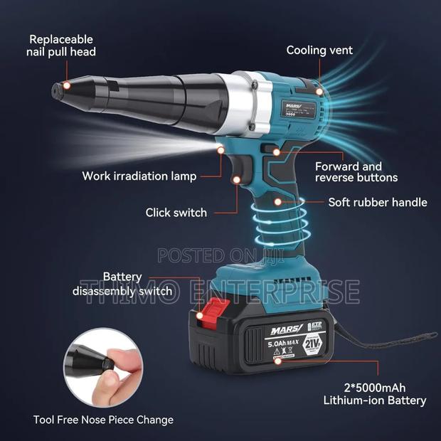 Cordless Rivet Gun - thumbnail 3