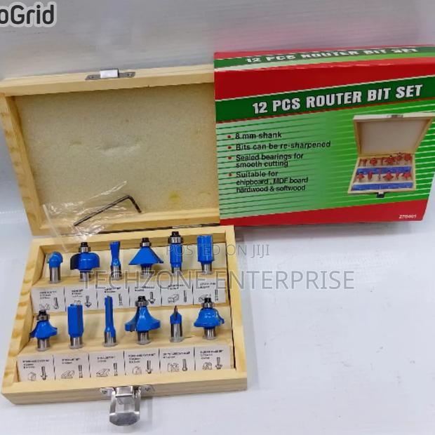 Router Bit 8mm 12 Pieces - main view