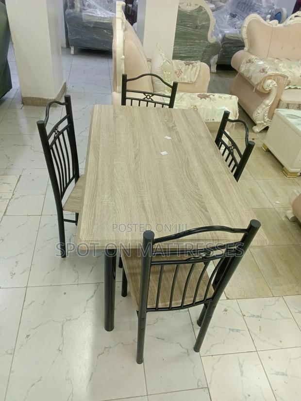 Simple 4 Seater Dining Set. Delivery Services Available Nationwide.