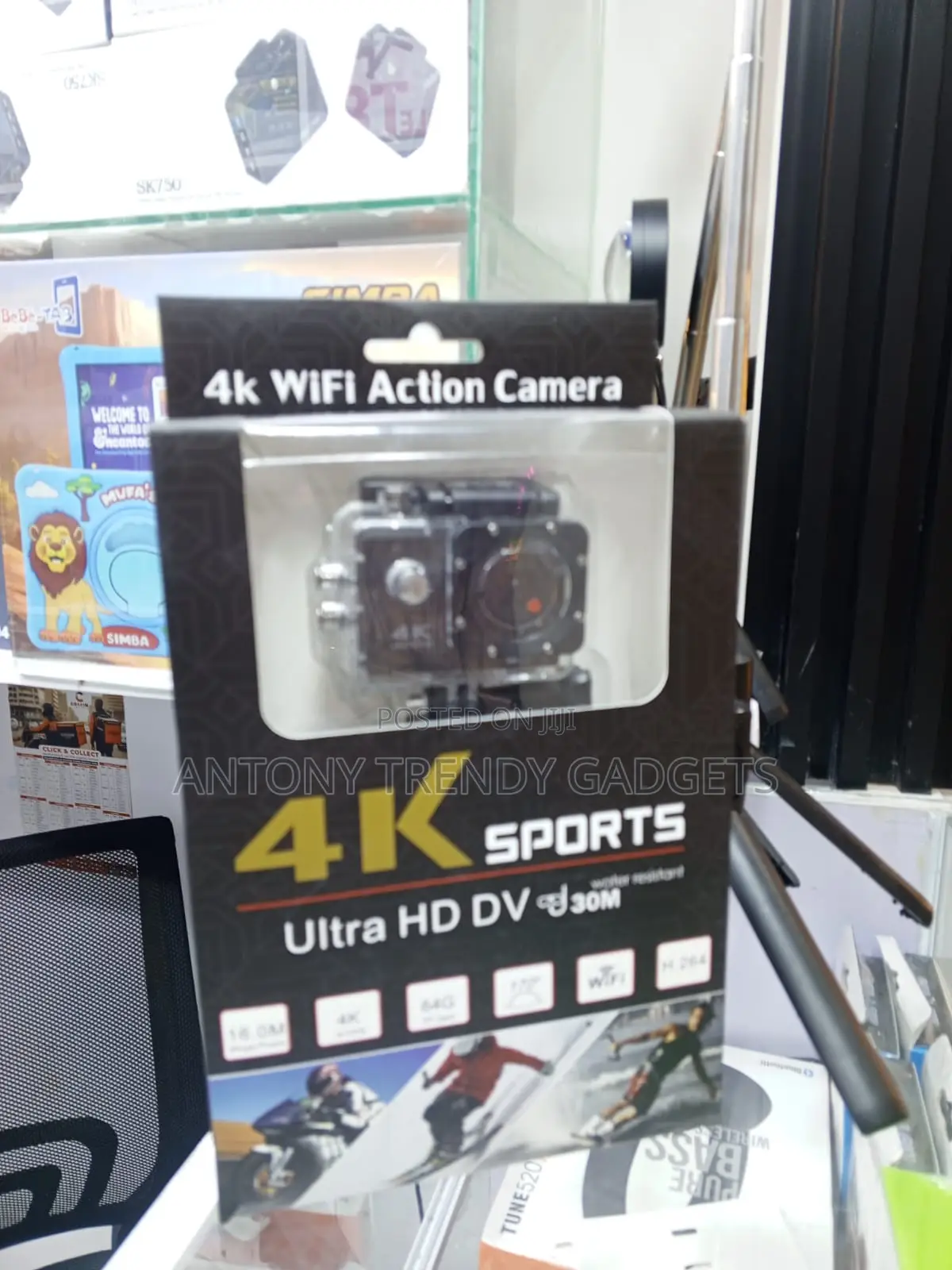 Waterproof Action Camera 170° Wide Angle Wifi DVR