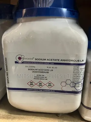 Sodium Acetate Anhydrous 500g Griffchem