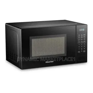 20litres Black and Silver Hisense Microwave Oven