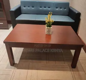 Coffee Table: Premium Solid Pure Mahogany Wood Coffee Table