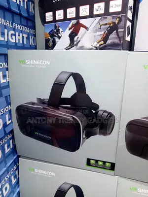 Vr Shinecon Virtual Reality Headset With Headphones 3d Vr