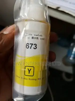 Original 673 Yellow Ink-Epson