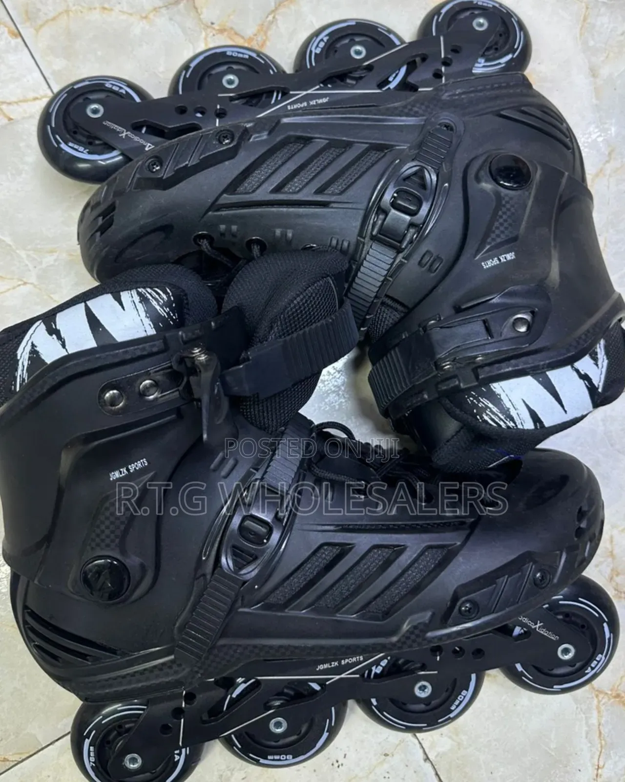 Black Roller Skate Sneakers – Sizes 38-44