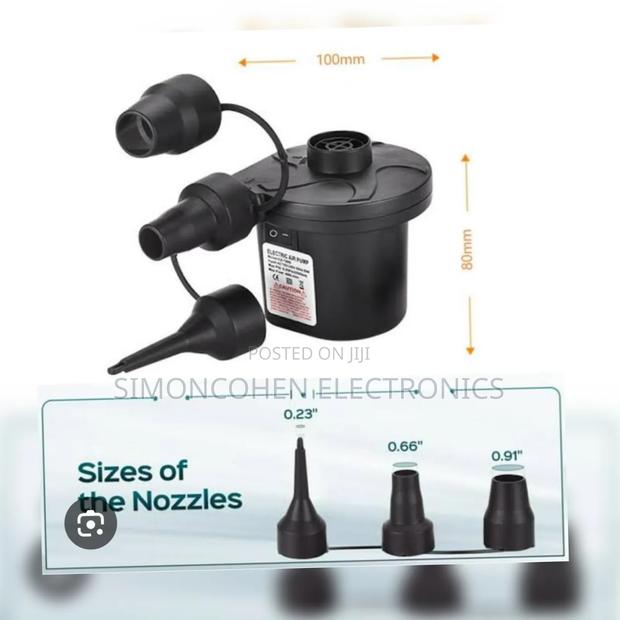 Electric Ac Air Pump 55w 3 Nozzles