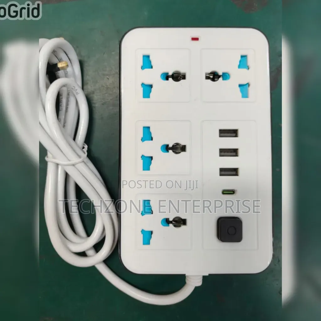 Quality 4 Ways Extension With 4 Usb Port 