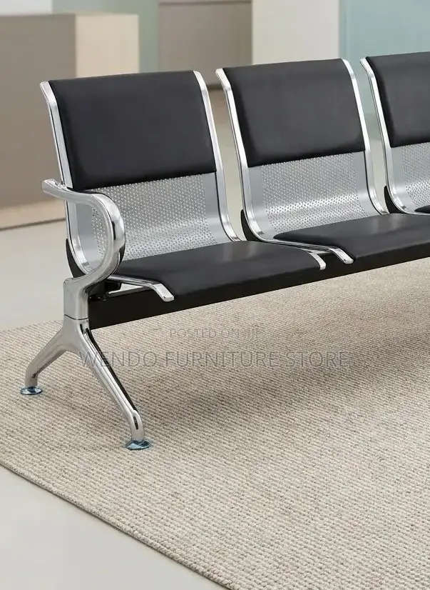 Office Benches; Four Seaters Leather Chemist Reception Bench