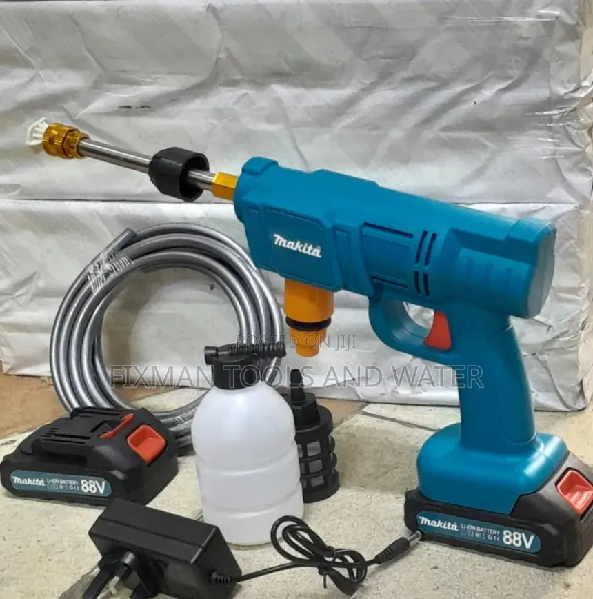New Makita Cordless High Pressure Washer 2 Batteries 88v Charger